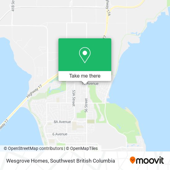 Wesgrove Homes map