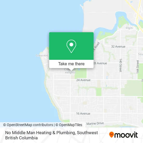 No Middle Man Heating & Plumbing map