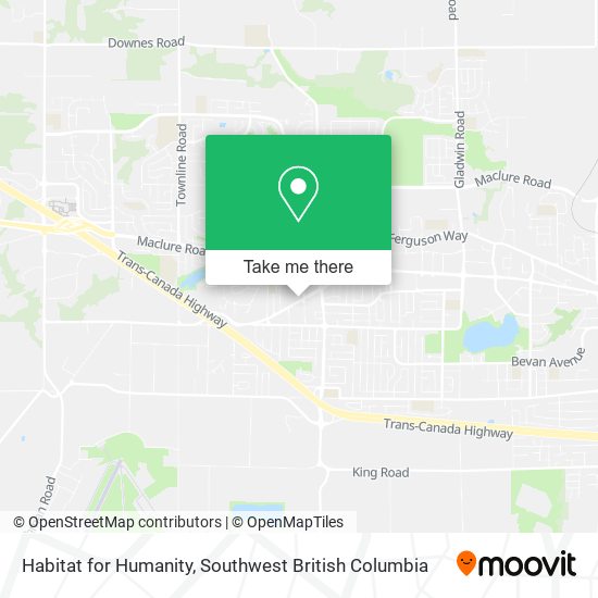 Habitat for Humanity map