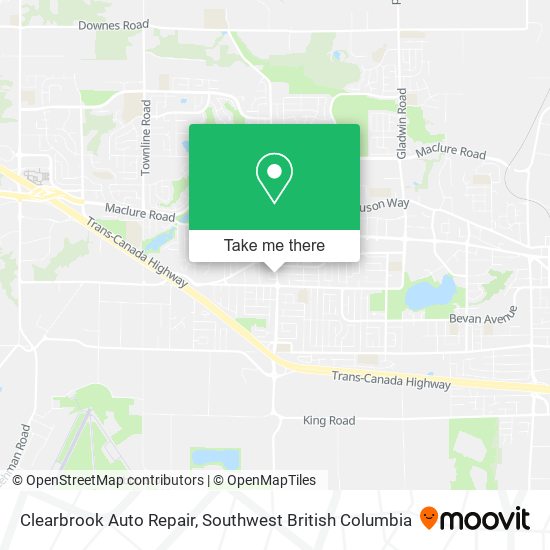 Clearbrook Auto Repair map