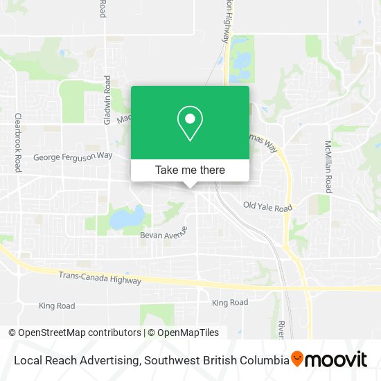 Local Reach Advertising map