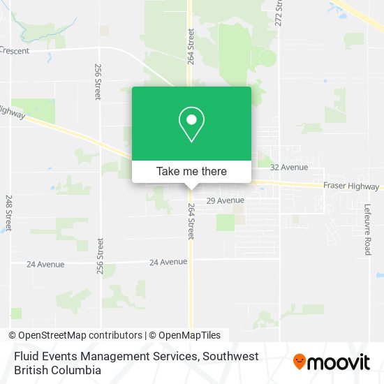 Fluid Events Management Services map