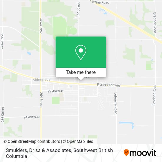 Smulders, Dr sa & Associates map