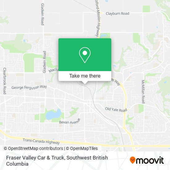 Fraser Valley Car & Truck map