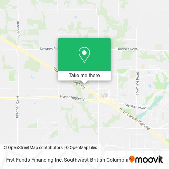 Fist Funds Financing Inc map