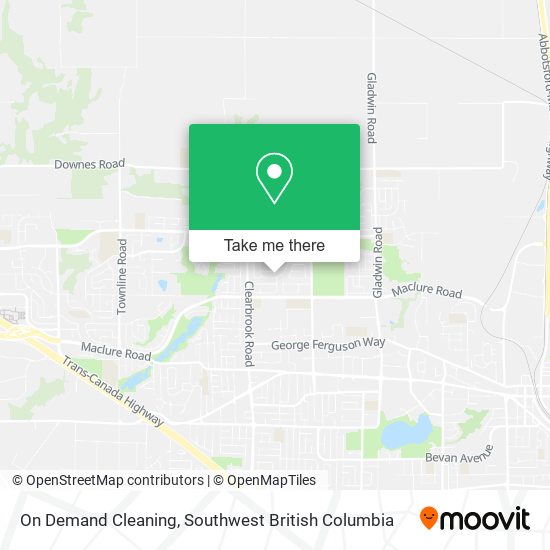 On Demand Cleaning map