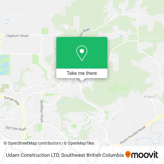 Udam Construction LTD map