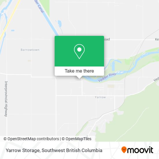 Yarrow Storage map