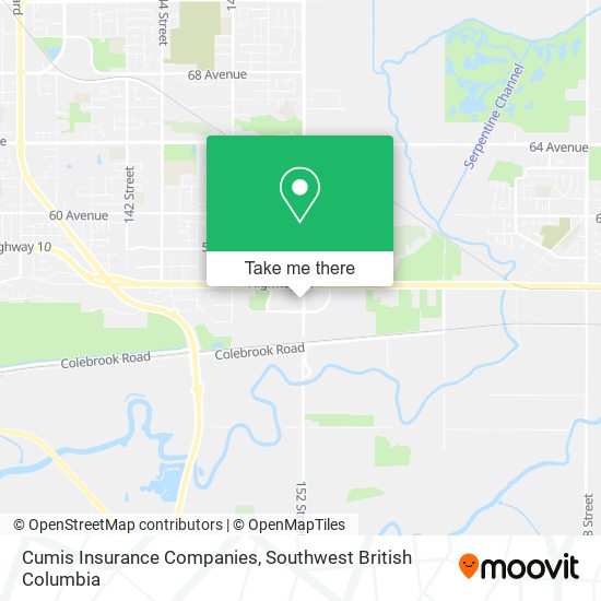 Cumis Insurance Companies map