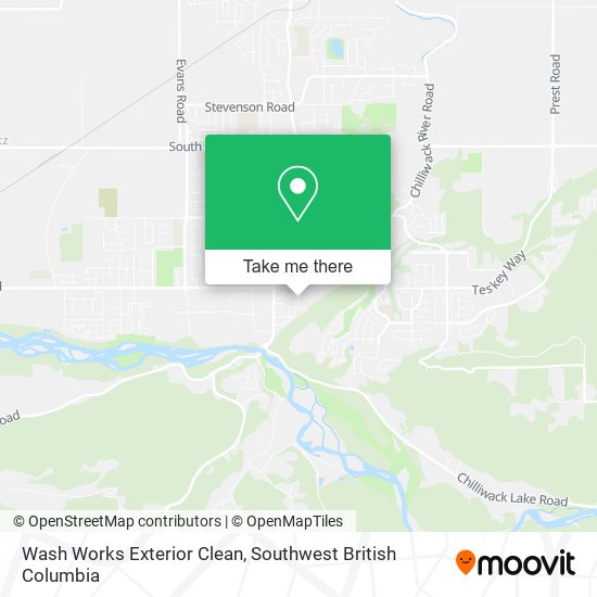 Wash Works Exterior Clean map