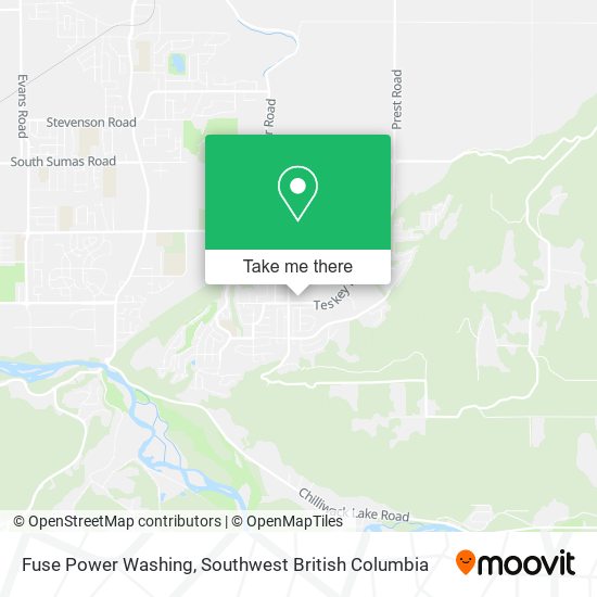 Fuse Power Washing map