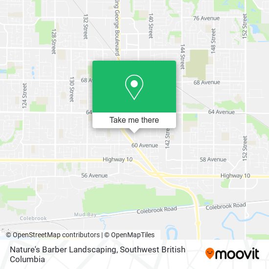 Nature's Barber Landscaping plan