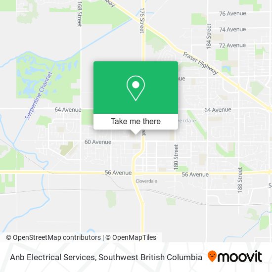 Anb Electrical Services map