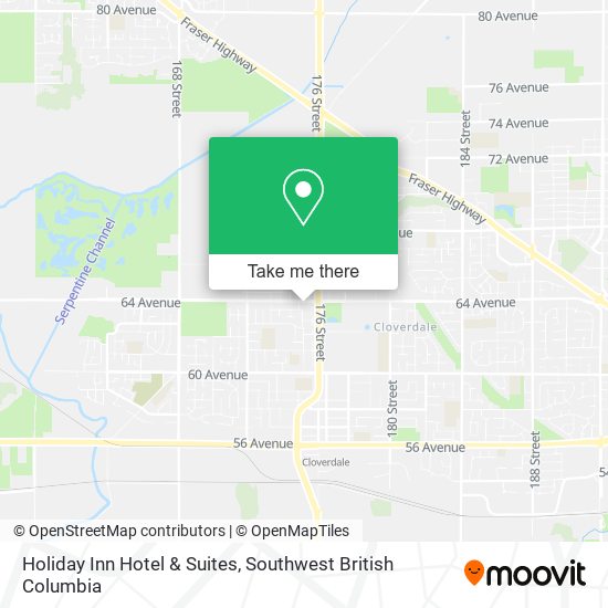 Holiday Inn Hotel & Suites map