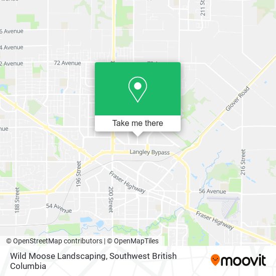 Wild Moose Landscaping plan