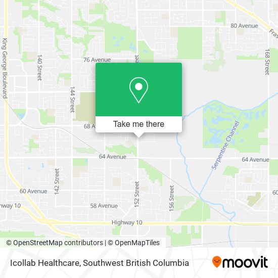 Icollab Healthcare map
