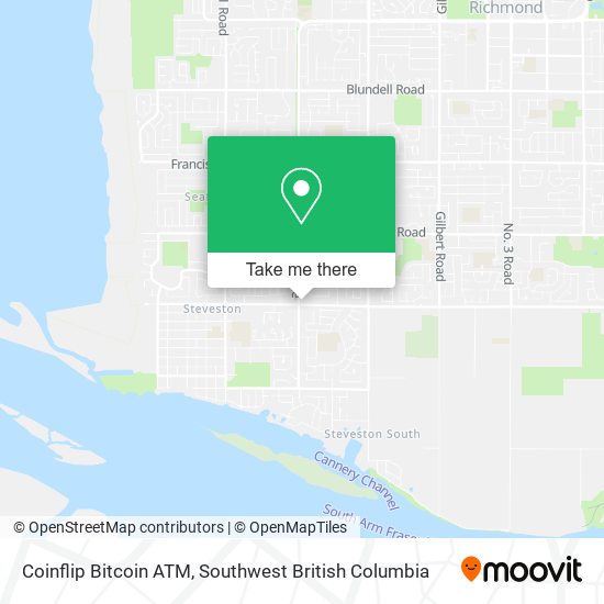 Coinflip Bitcoin ATM map