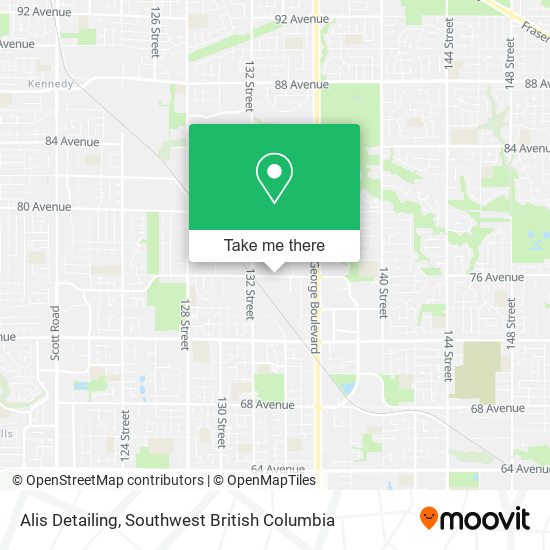 Alis Detailing map