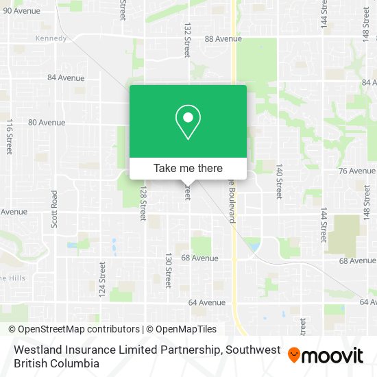 Westland Insurance Limited Partnership map