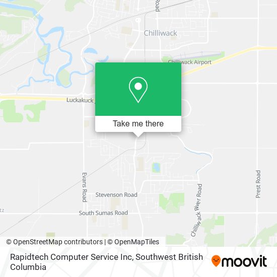 Rapidtech Computer Service Inc map