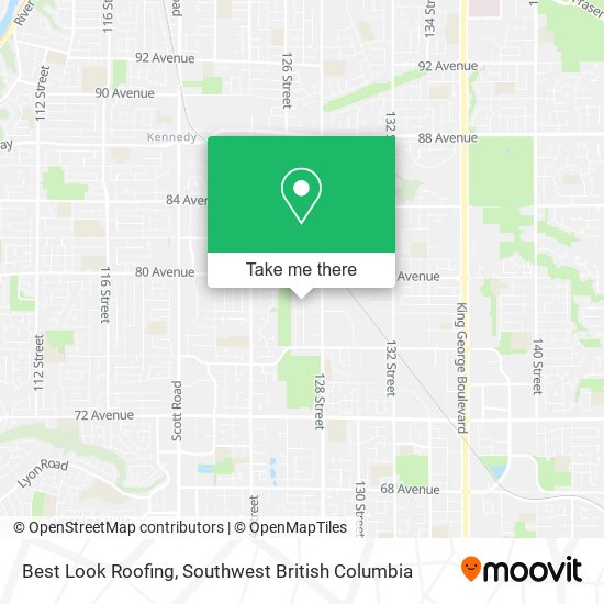 Best Look Roofing map