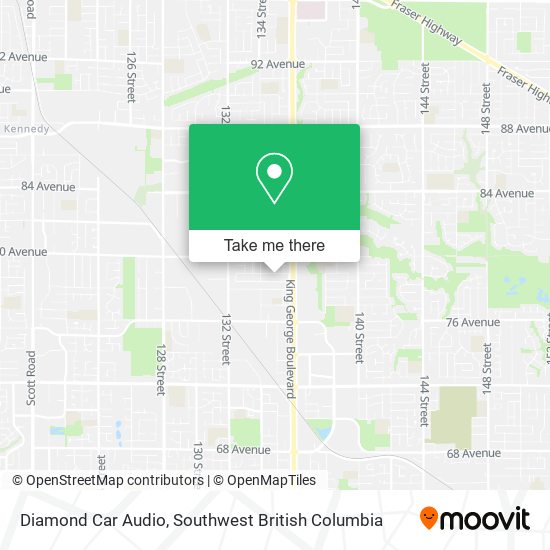 Diamond Car Audio map