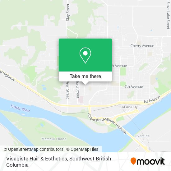 Visagiste Hair & Esthetics map