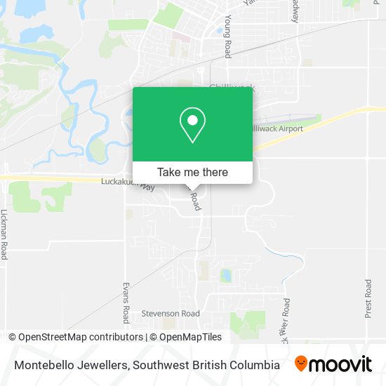 Montebello Jewellers map