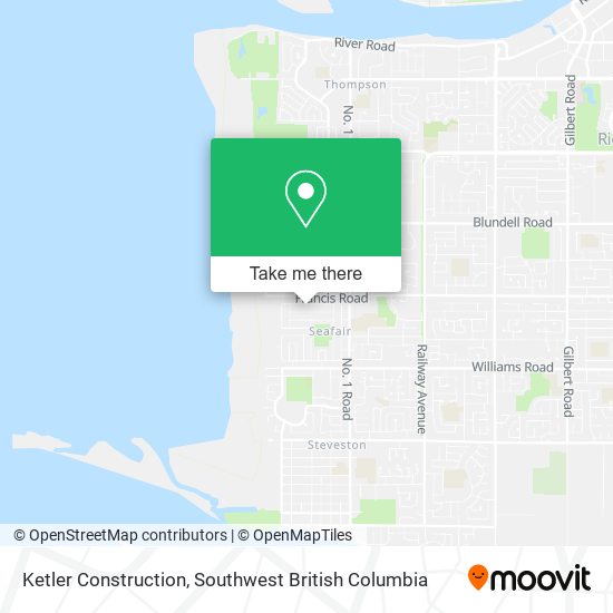 Ketler Construction map