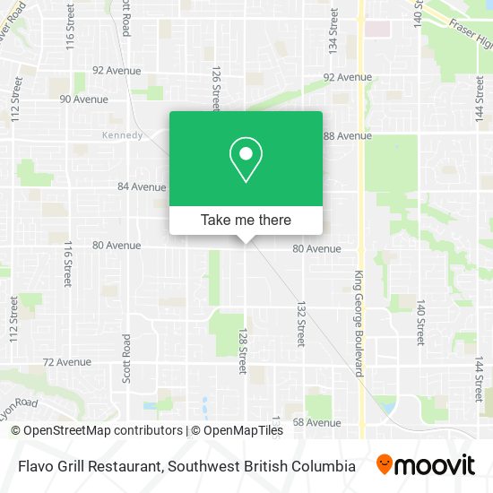 Flavo Grill Restaurant map