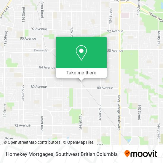 Homekey Mortgages map