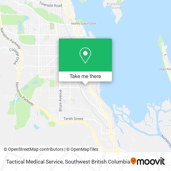 Tactical Medical Service map