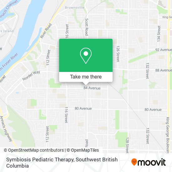 Symbiosis Pediatric Therapy map