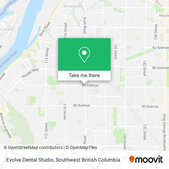 Evolve Dental Studio map