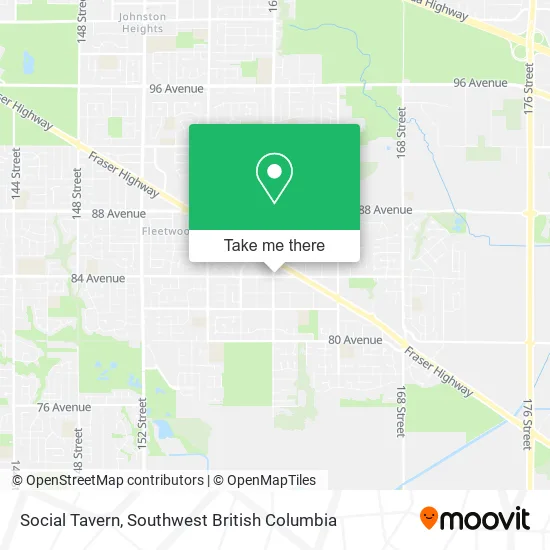 Social Tavern map