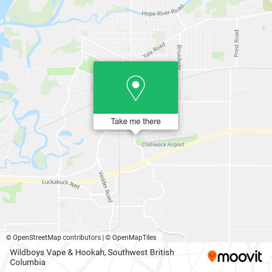 Wildboys Vape & Hookah map