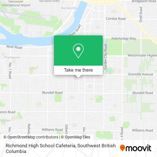Richmond High School Cafeteria map