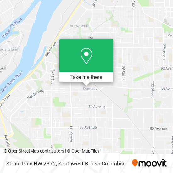 Strata Plan NW 2372 map