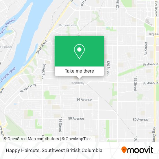 Happy Haircuts map