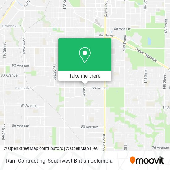 Ram Contracting map
