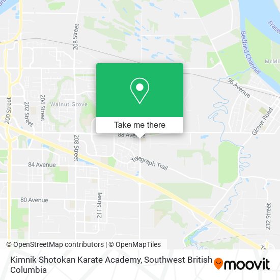 Kimnik Shotokan Karate Academy plan