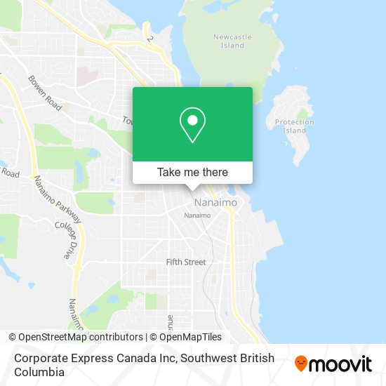 Corporate Express Canada Inc map