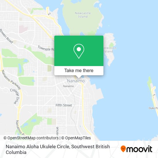 Nanaimo Aloha Ukulele Circle map