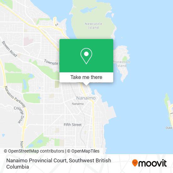 Nanaimo Provincial Court plan