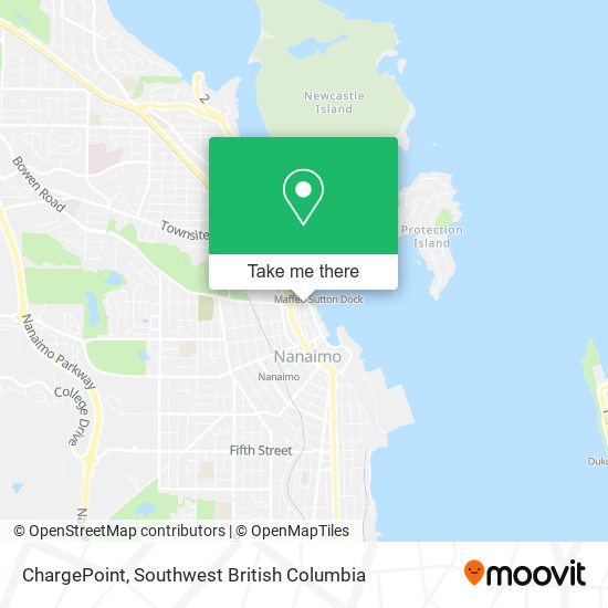 ChargePoint map