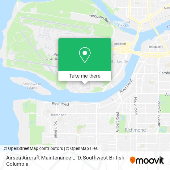 Airsea Aircraft Maintenance LTD map