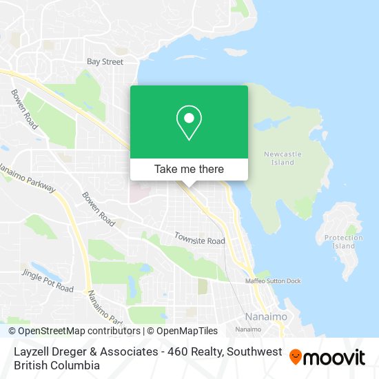 Layzell Dreger & Associates - 460 Realty map