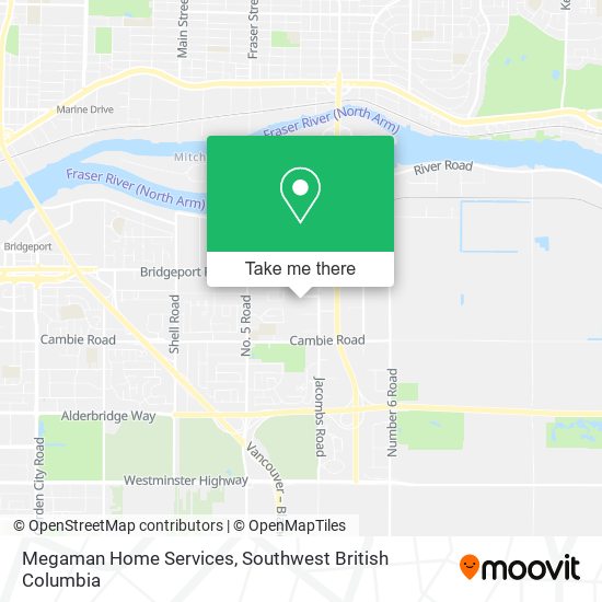 Megaman Home Services map