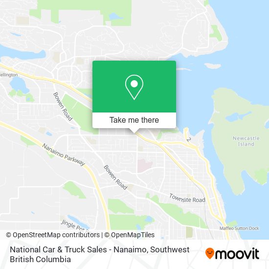 National Car & Truck Sales - Nanaimo plan