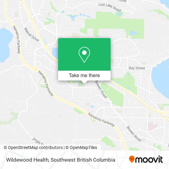 Wildewood Health map